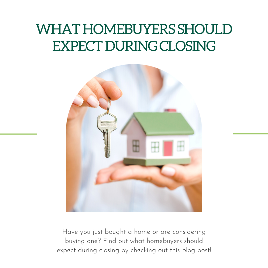 what homebuyers should expect during closing