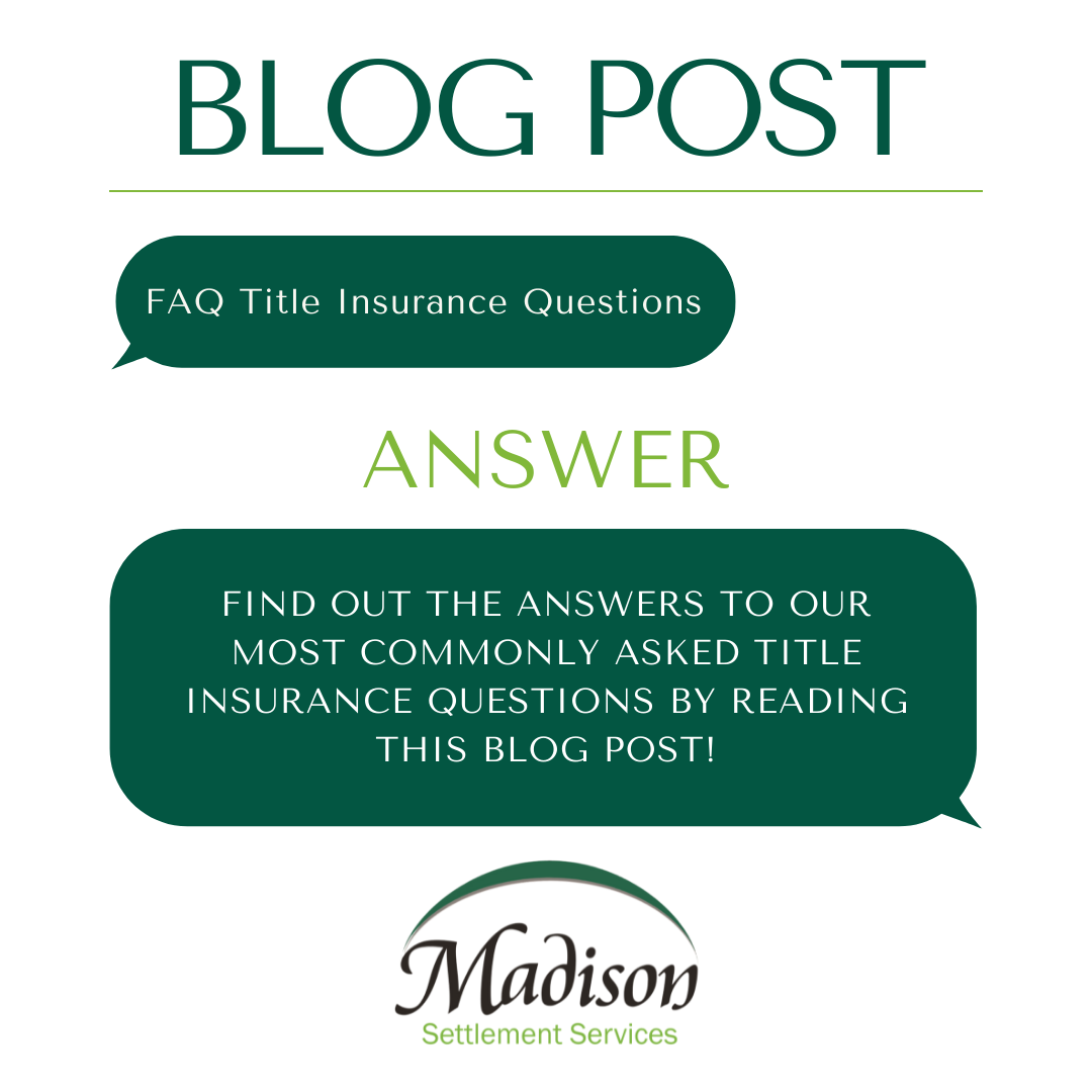 commonly asked title insurance questions