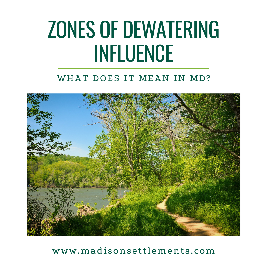 zones of dewatering influence